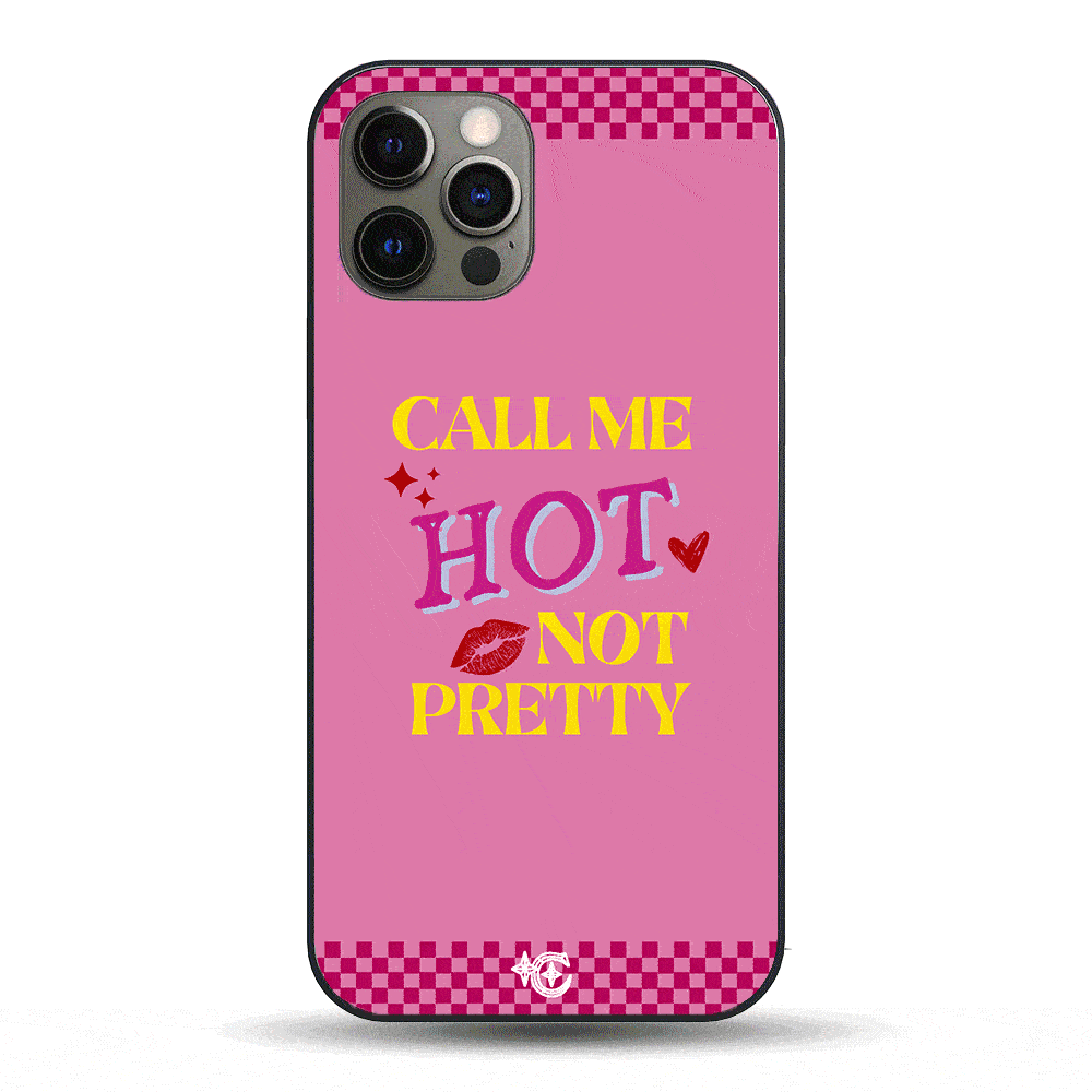 Call Me Hot LED Phone Case