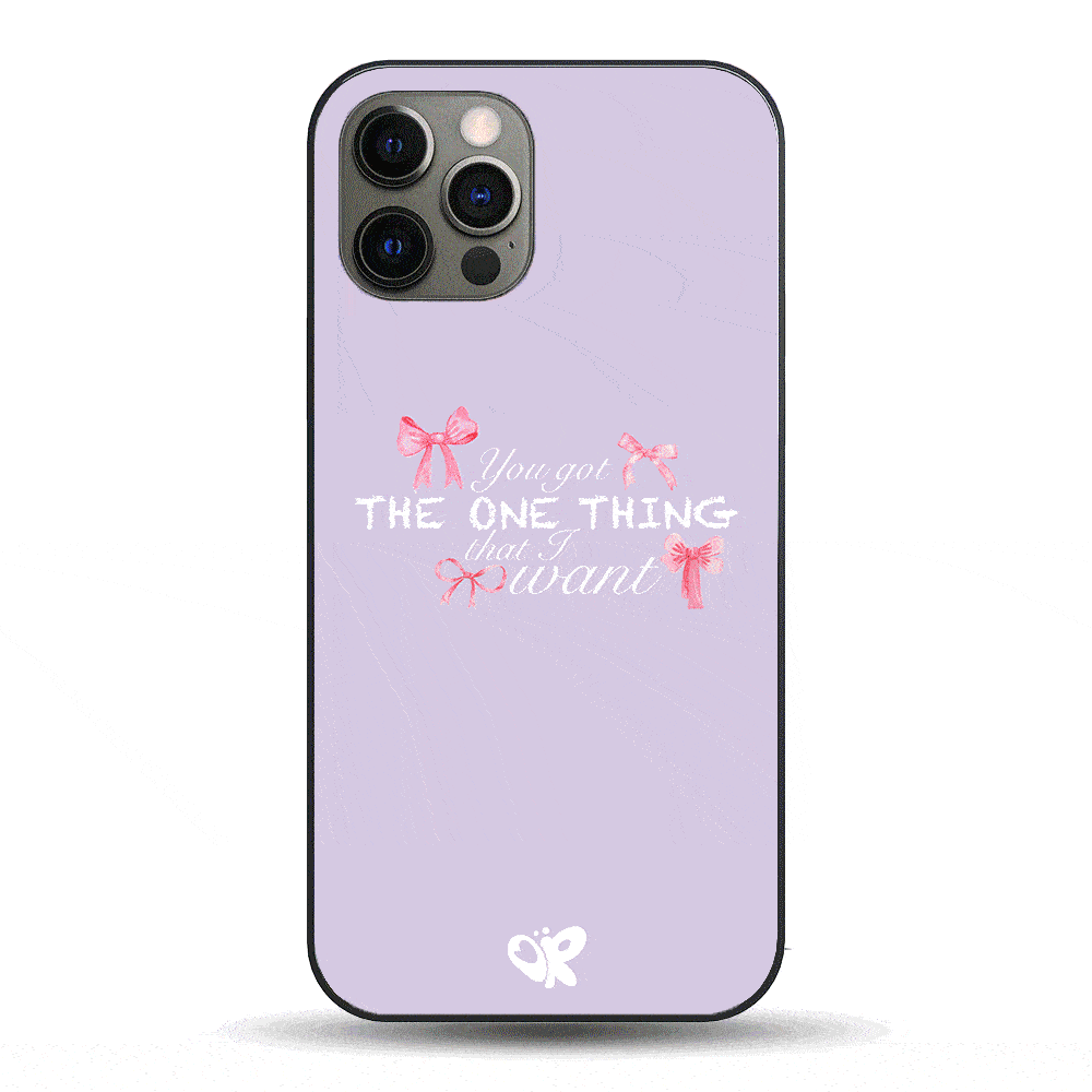 Lacy LED Phone Case, Purple