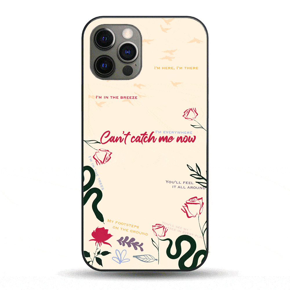 Can't Catch Me Now LED Phone Case