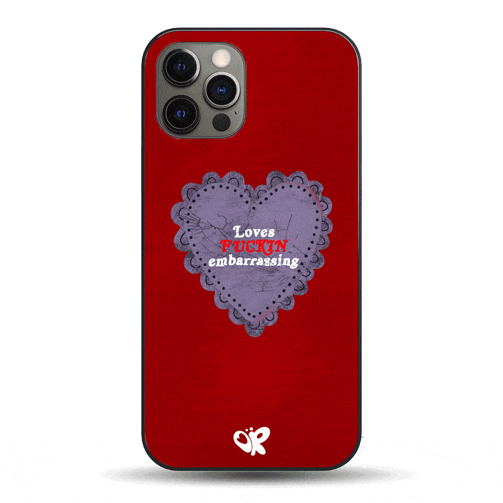Love is Embarrassing Phone Case