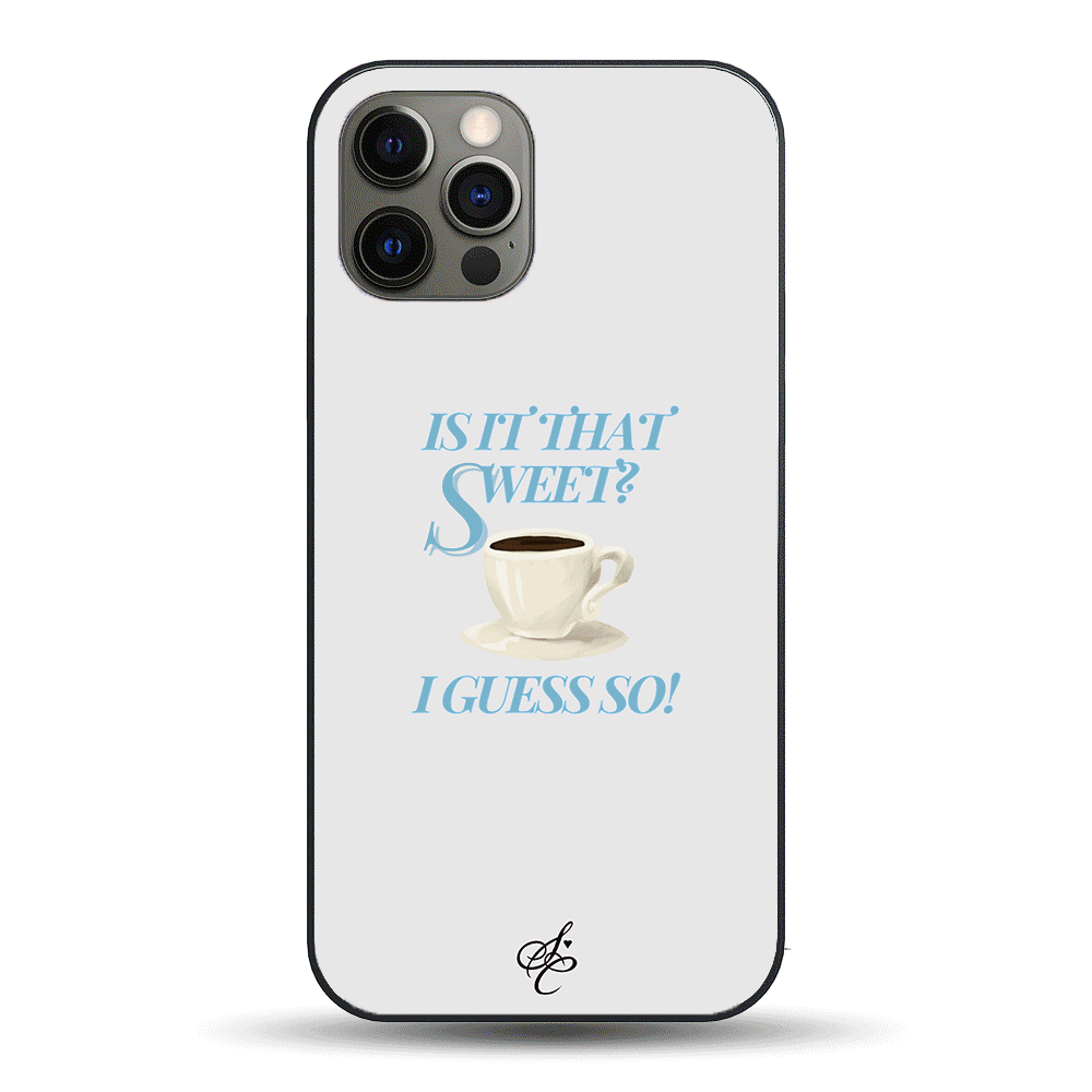 Espresso LED Phone Case, Grey