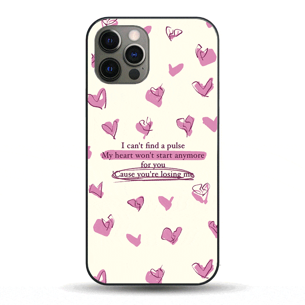 You're Losing Me Lyrics LED Phone Case