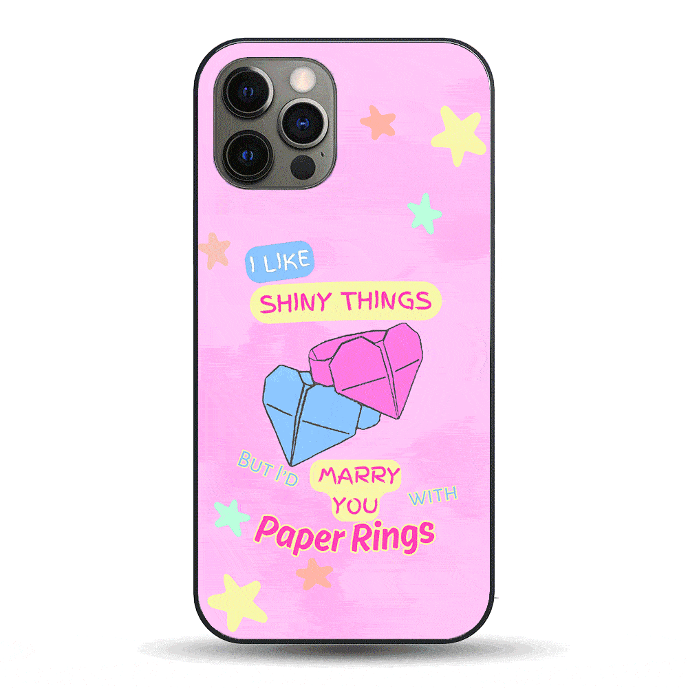 Paper Rings LED Phone Case