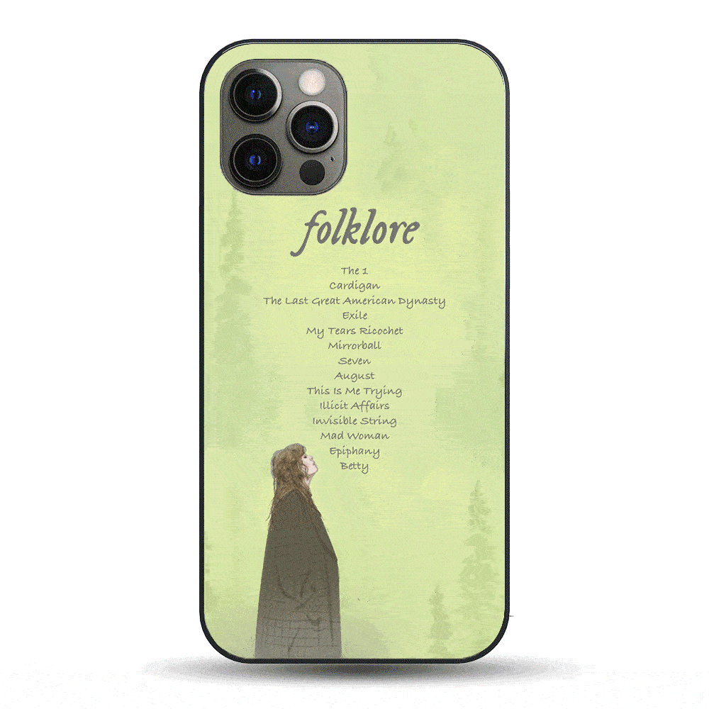 Folklore LED Phone Case, Green