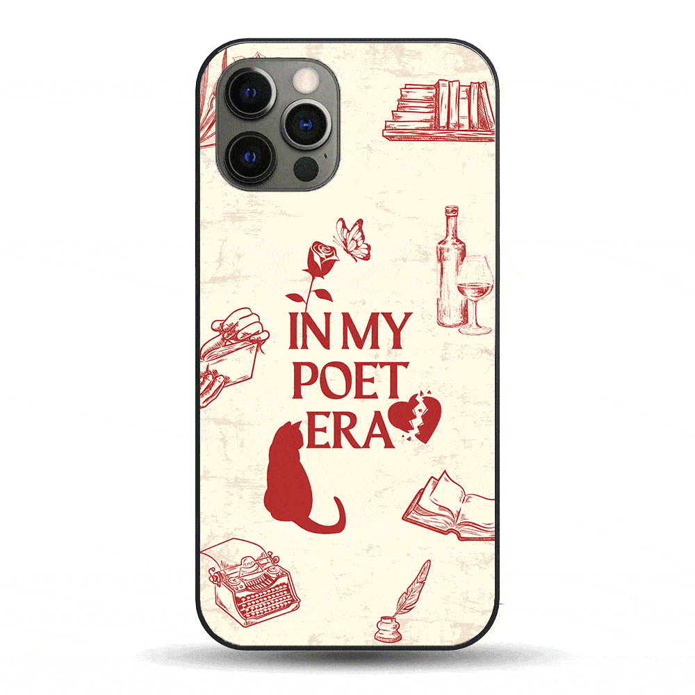 In My Poet Era Phone Case Cream