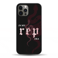 IN MY REP ERA LED Phone Case, Black