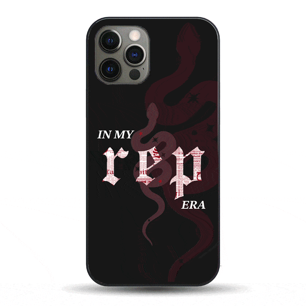 IN MY REP ERA LED Phone Case, Black