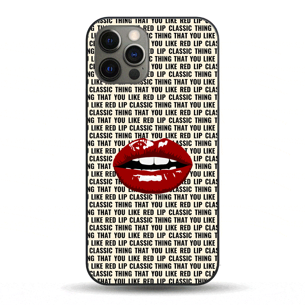 Style Red Lips Phone Case