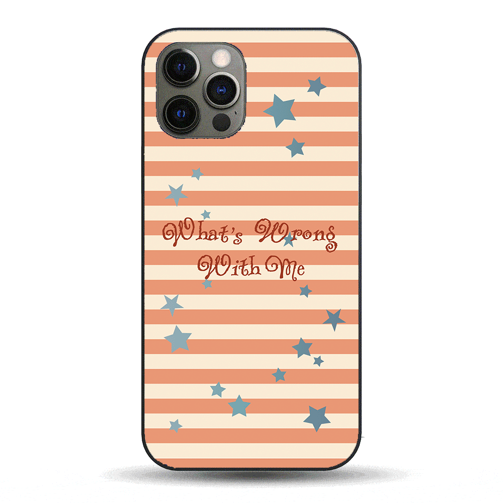 What's Wrong With Me LED Phone Case